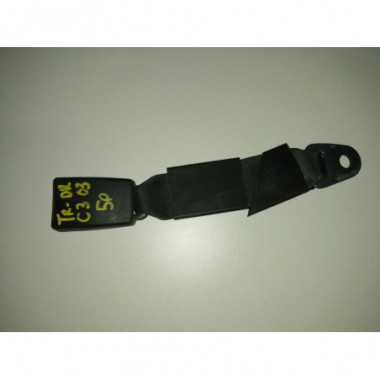 Cinturon seguridad trasero derecho Citroen C3 I (Fase I, 2002) 1.4 HDi (68 cv)
