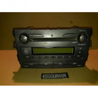 Sistema audio / Radio CD Toyota Corolla Verso III (2006-2009) 2.0 D-4D (126 cv)