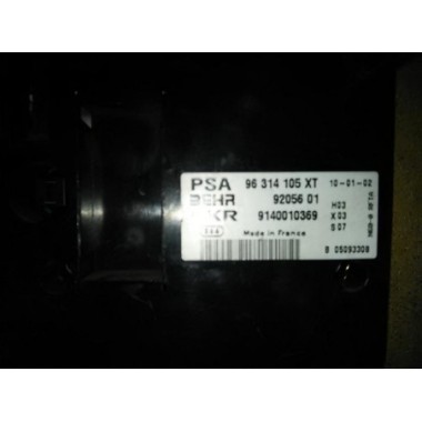 Mando climatizador Citroen Xsara Picasso (N68) (1999-2004) 1.6 HDI (90 cv)