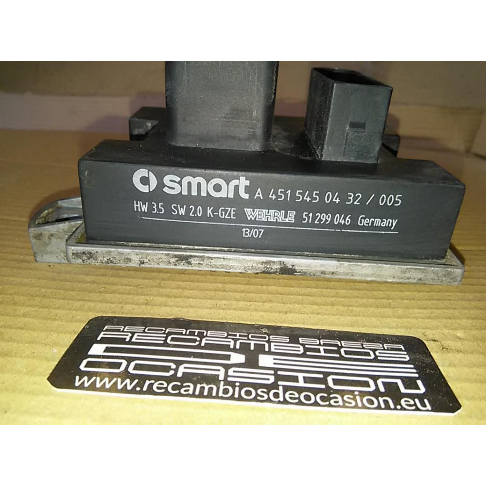 Modulo electronico Smart Fortwo Coupé (451) (2007) 0.8 CDi (451,300) (45 cv)