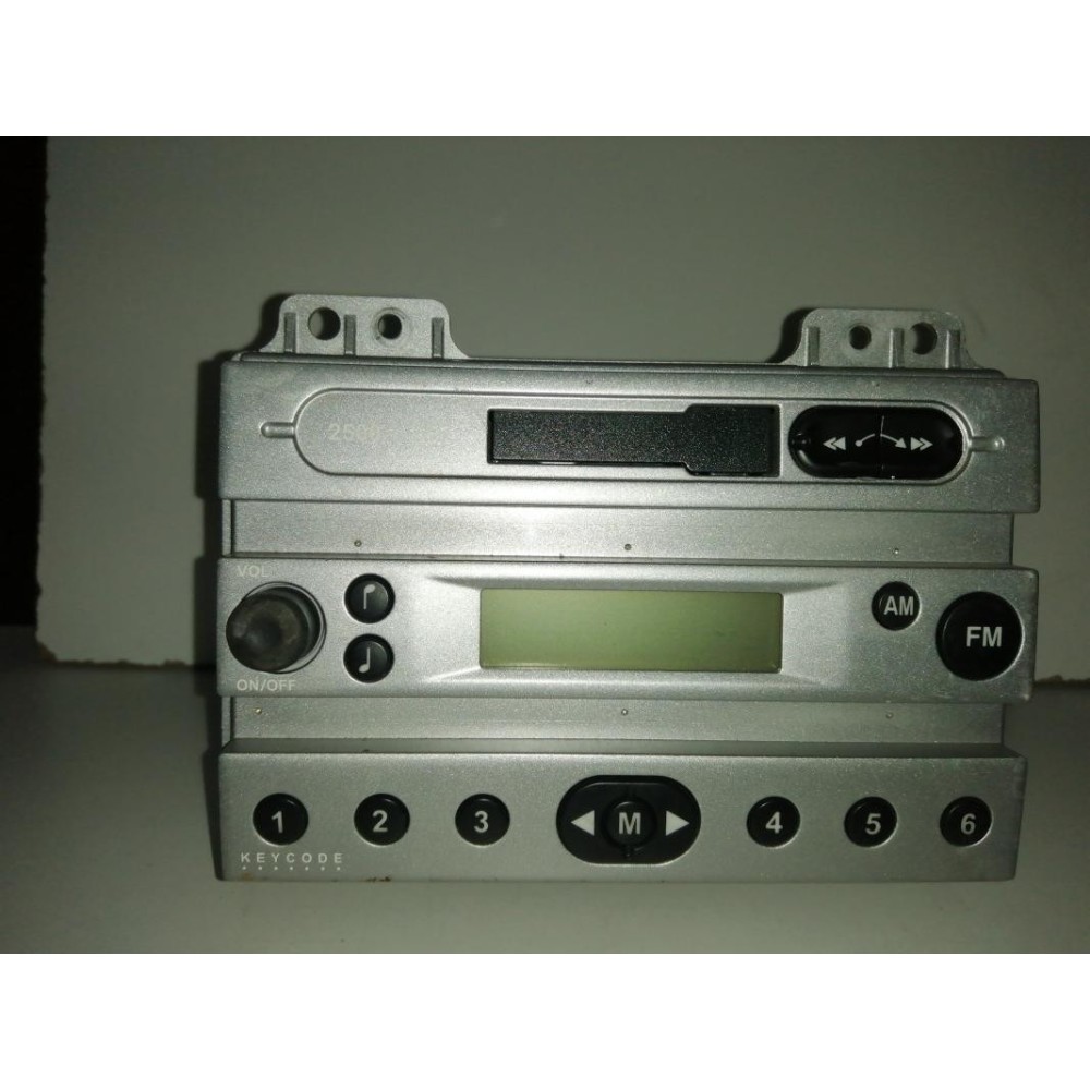 Sistema audio / Radio CD Ford Fusion (2002) 1.4 TDCi (68 cv)