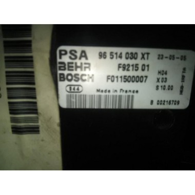 Mando climatizador Citroen Xsara Picasso (N68) (1999-2004) 2.0 HDI (90 cv)