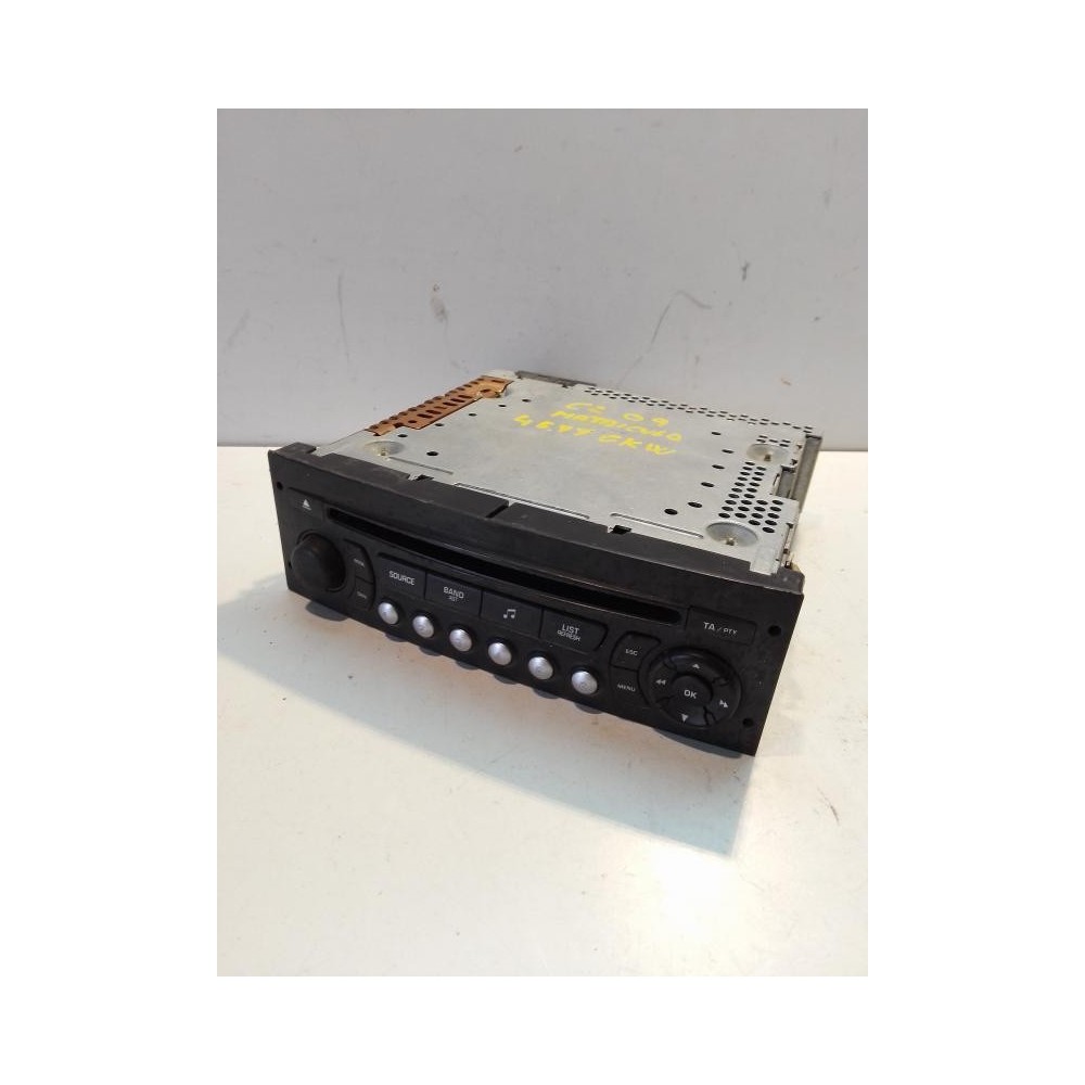 Sistema audio / Radio CD Citroen C2 (Fase II, 2008) 1.4 HDi 8V (68 cv)